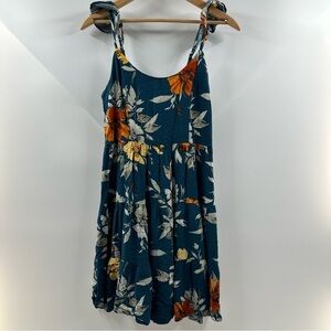 Xhilaration Turquoise Tropical Mini Dress – Size S